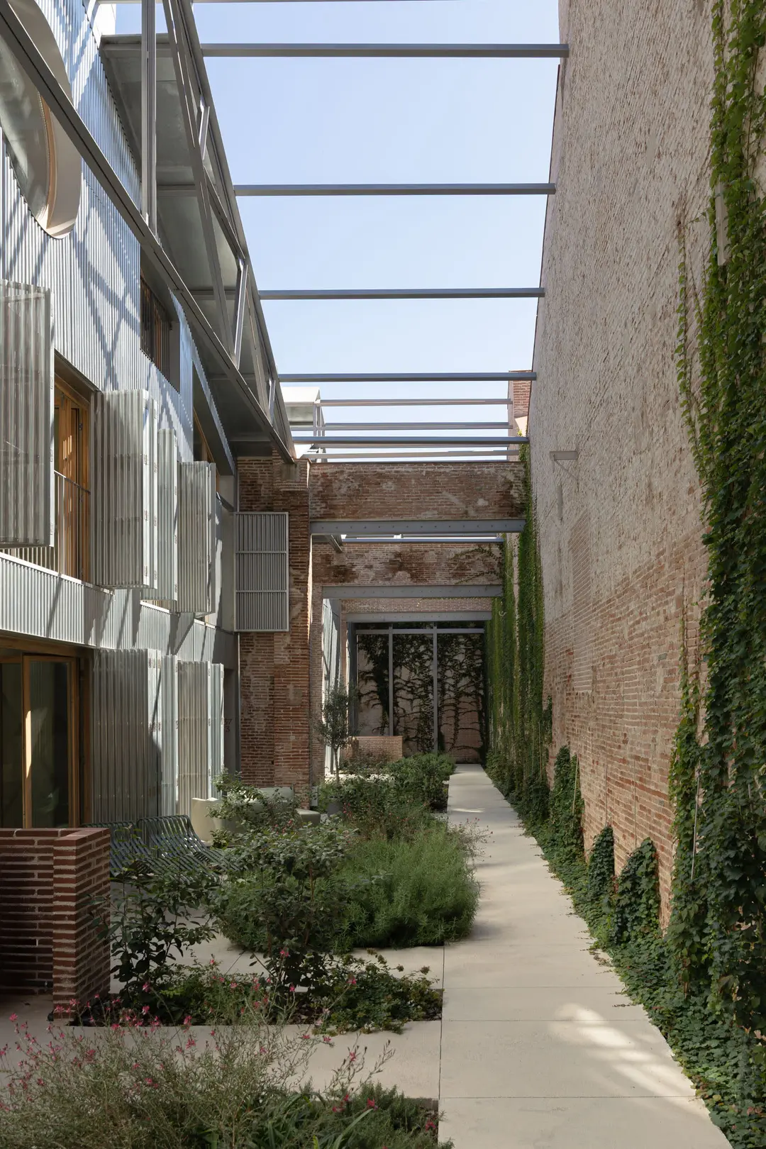 entrée triplex design Barcelone