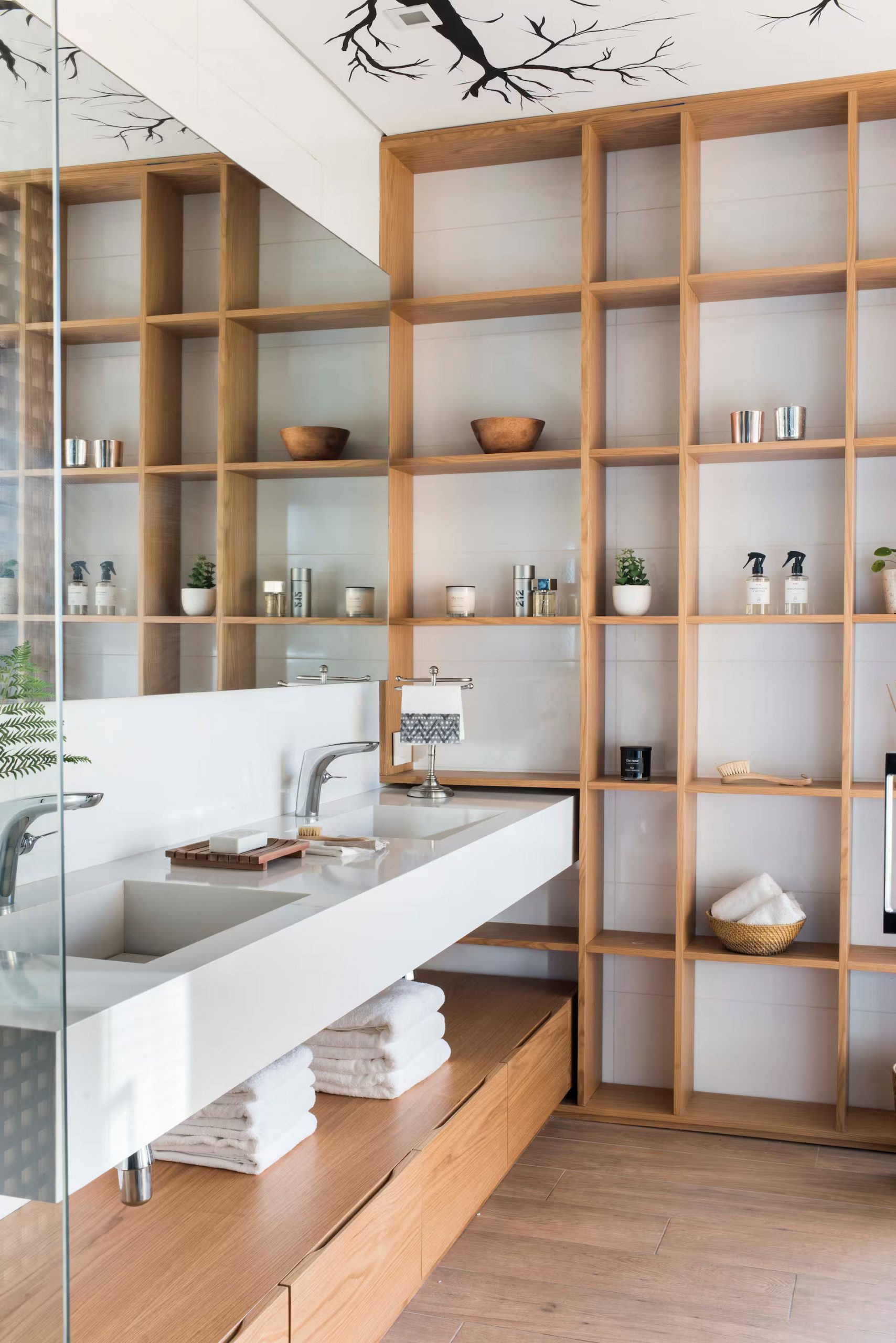 salle de bain moderne blanche et bois salle de bain moderne blanche et bois