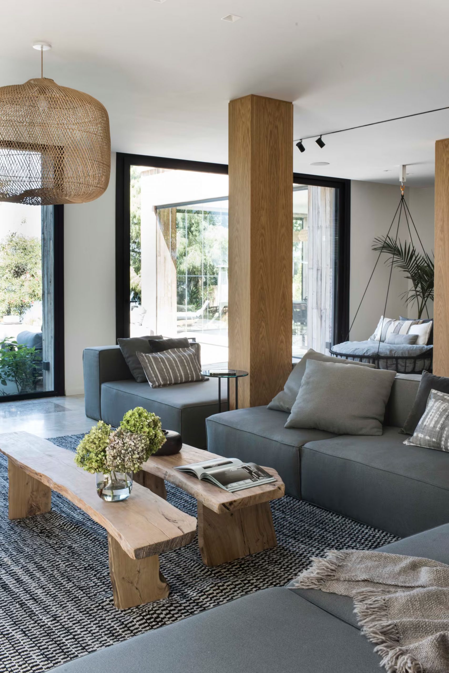 salon moderne gris et bois maison contemporaine salon moderne gris et bois maison contemporaine