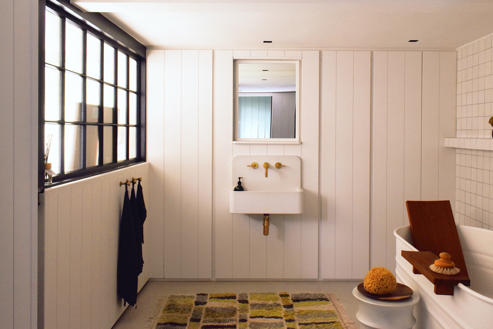salle de bain design Agape avec verrière salle de bain design Agape avec verrière