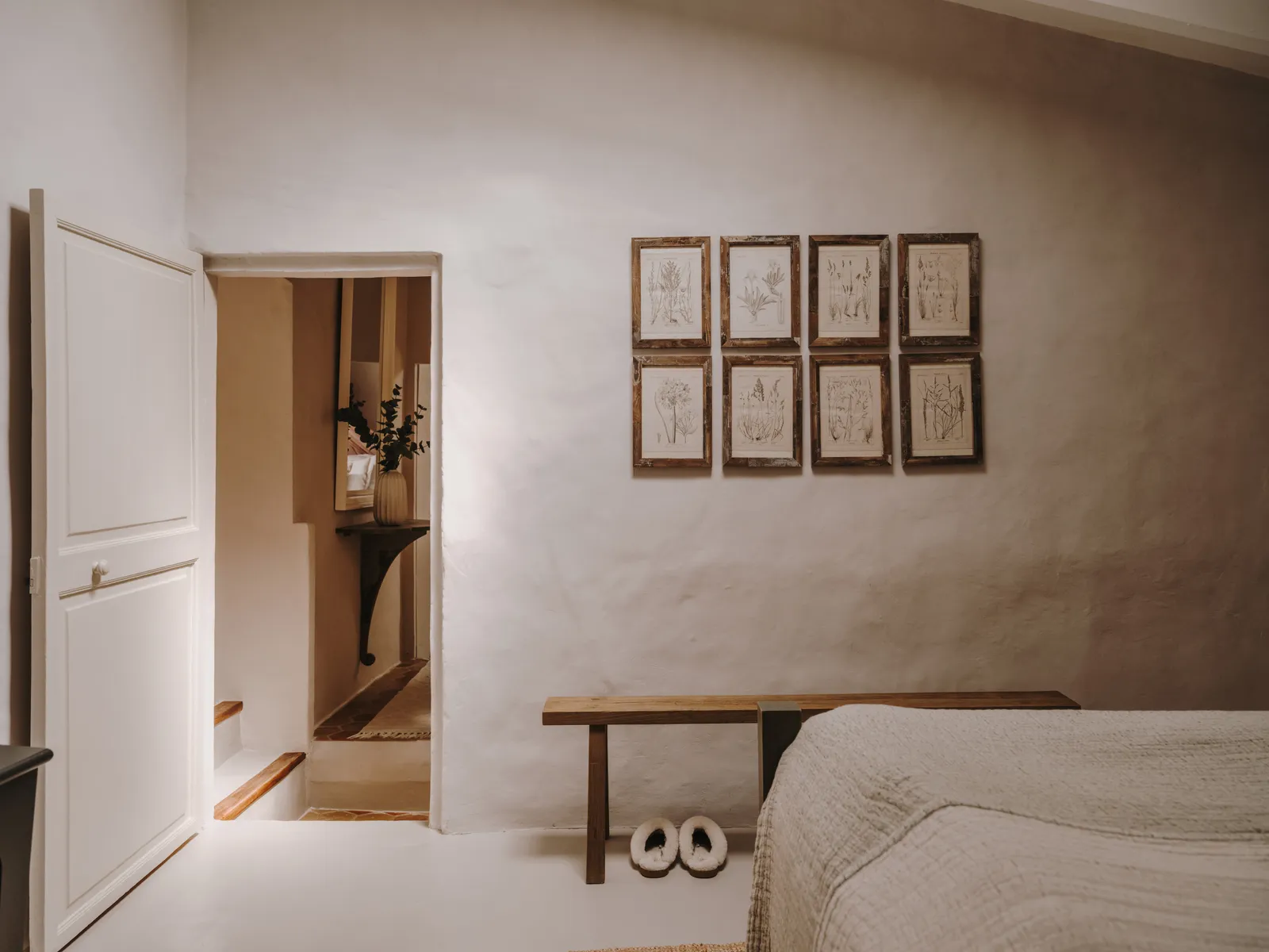chambre décoration rustique chic et naturelle