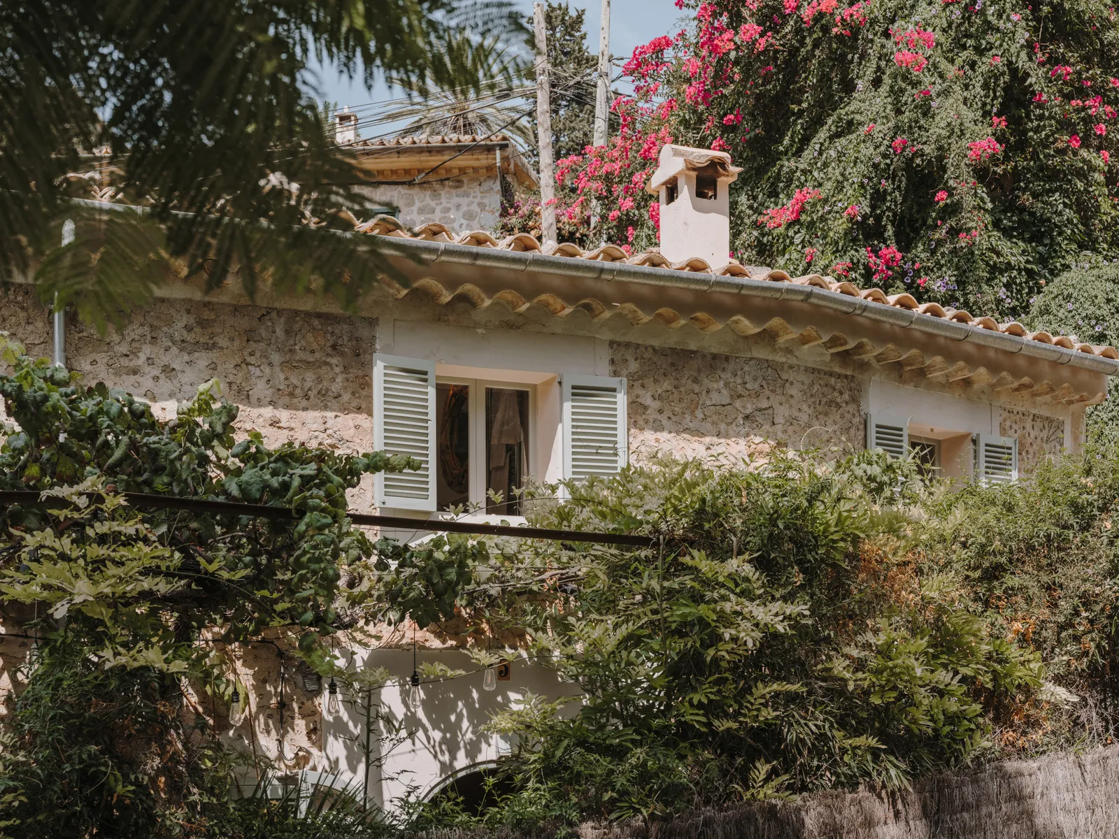 maison ancienne en pierres Majorque