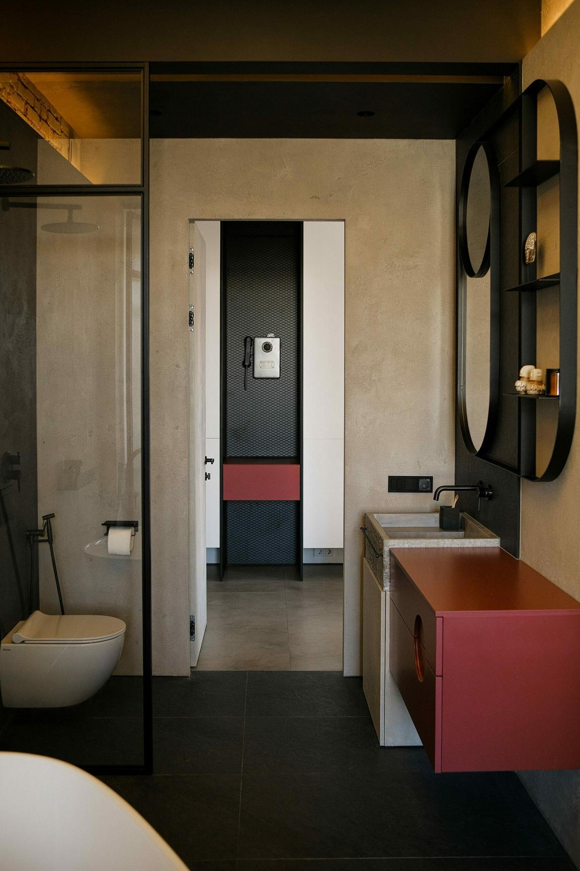 salle de bain design brut appartement 68m2 salle de bain design brut appartement 68m2