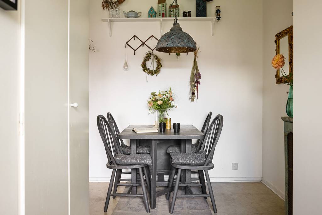 salle à manger décoration naturelle scandinave