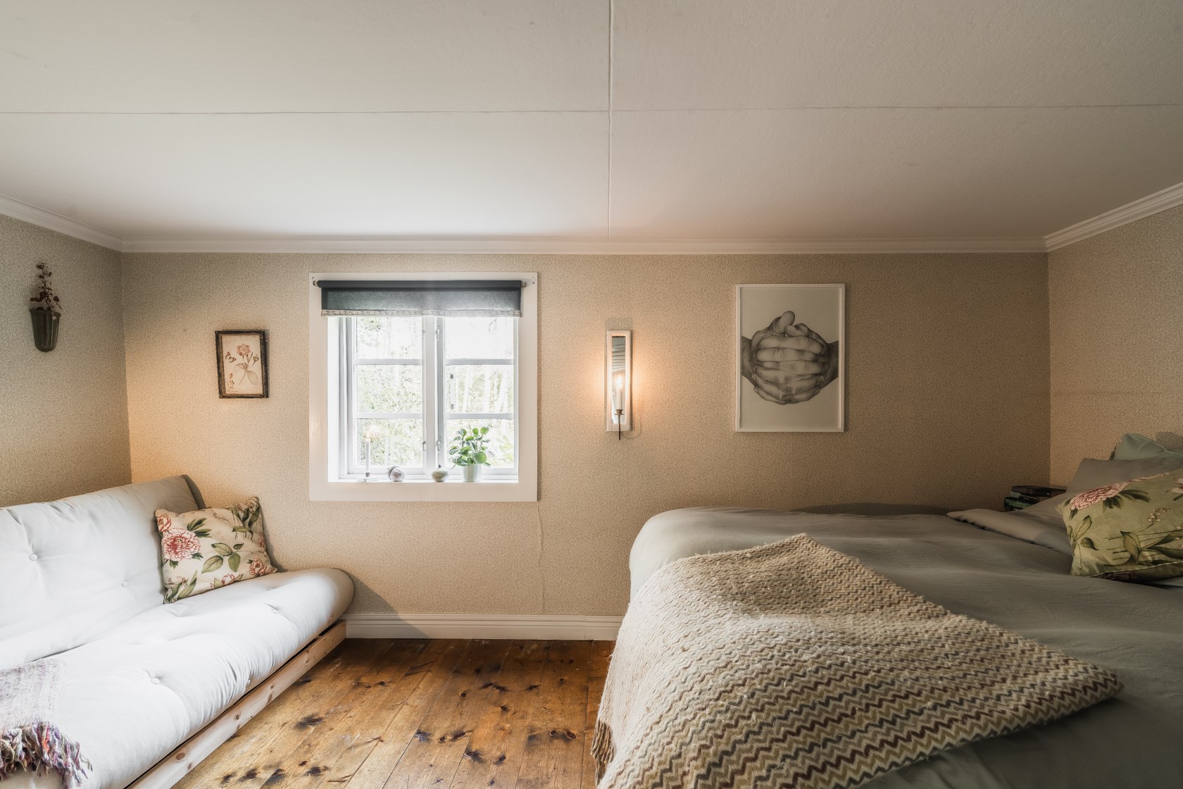 chambre petite maison 42m2 en bois Suède chambre petite maison 42m2 en bois Suède