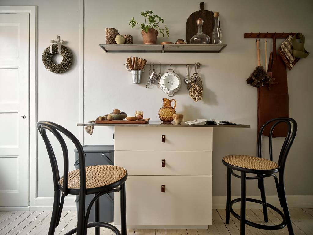 cuisine avec coin repas décoration scandinave appartement en duplex de 83m2 cuisine avec coin repas décoration scandinave appartement en duplex de 83m2