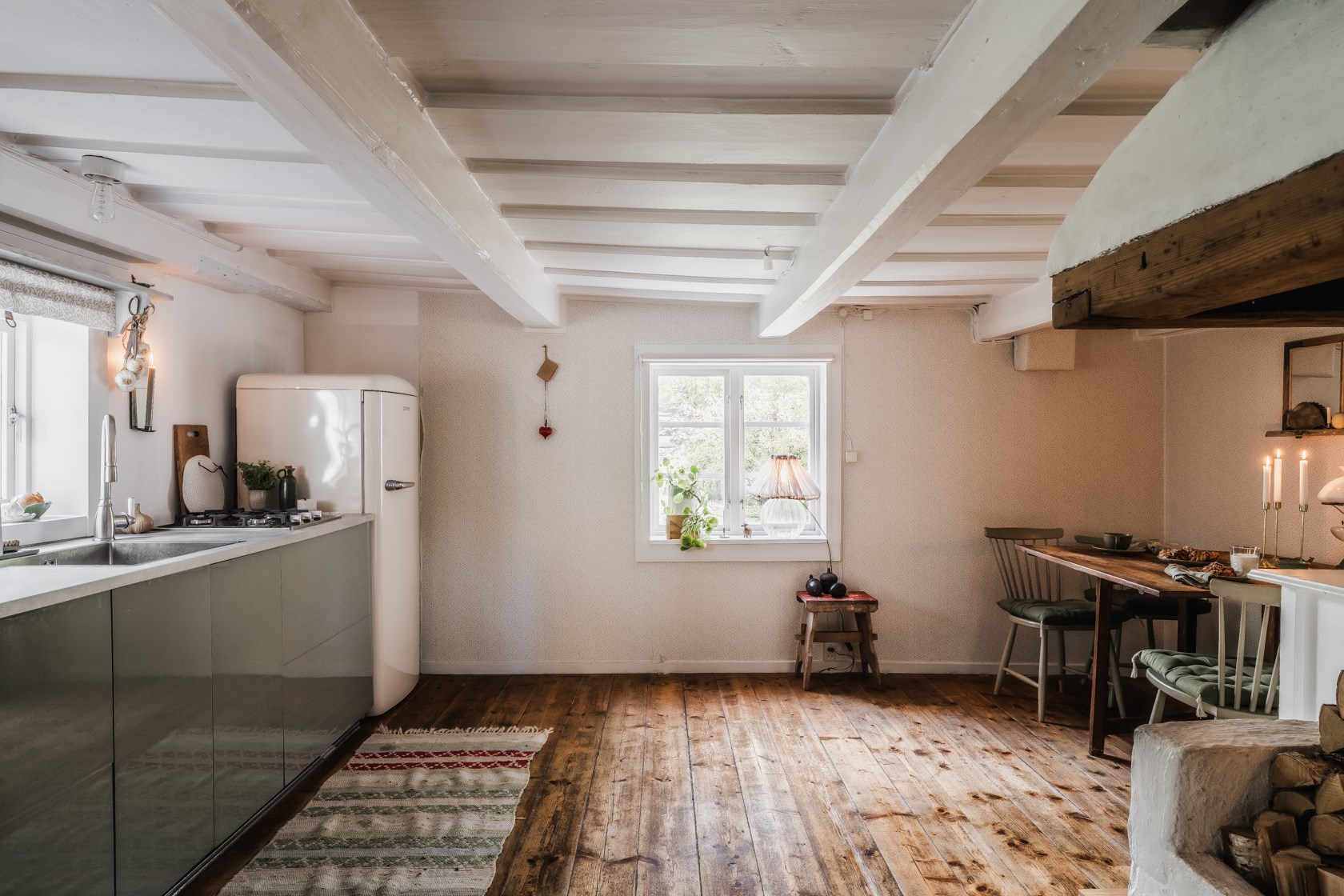 cuisine petite maison 42m2 en bois Suède cuisine petite maison 42m2 en bois Suède