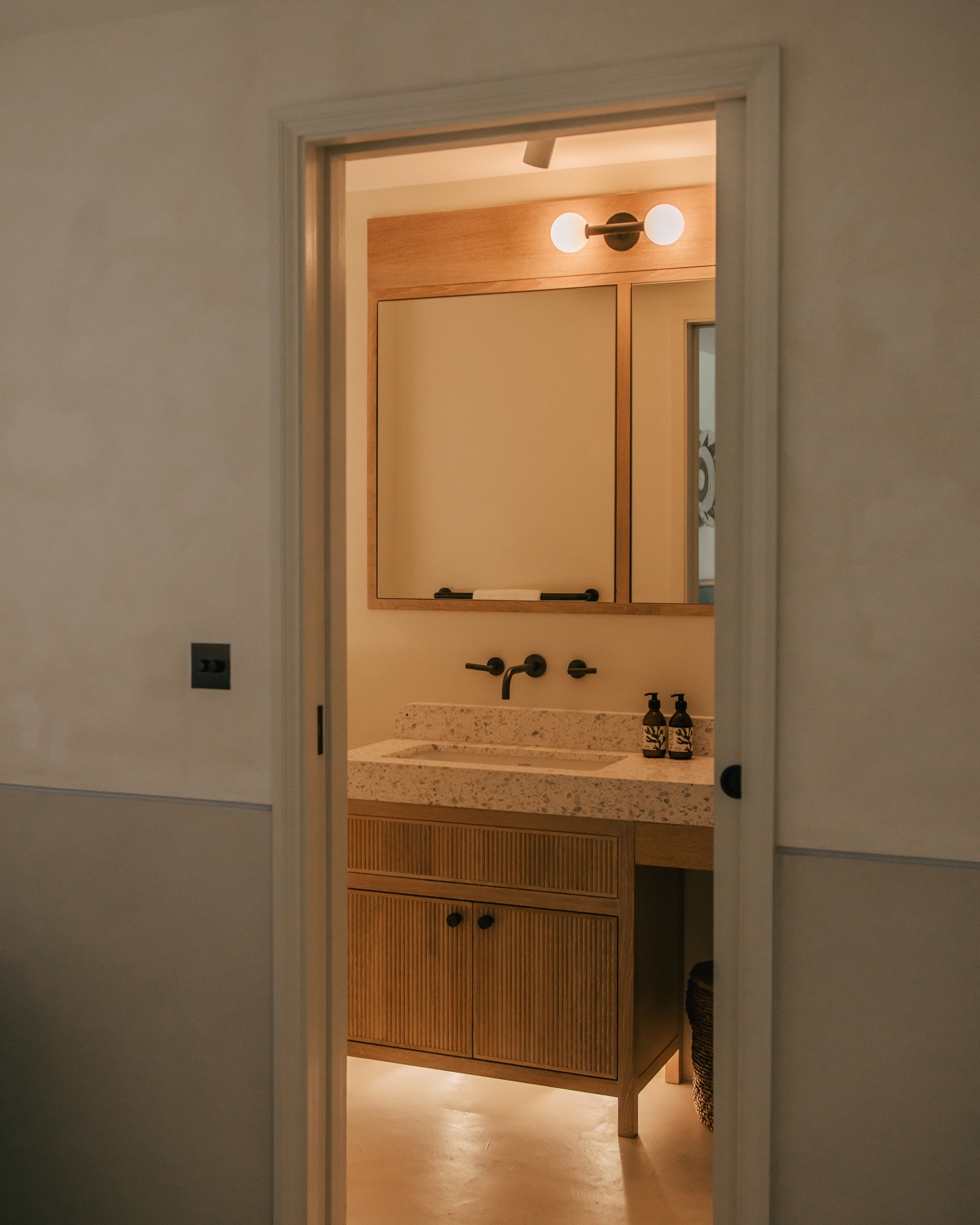 salle de bain terrazzo