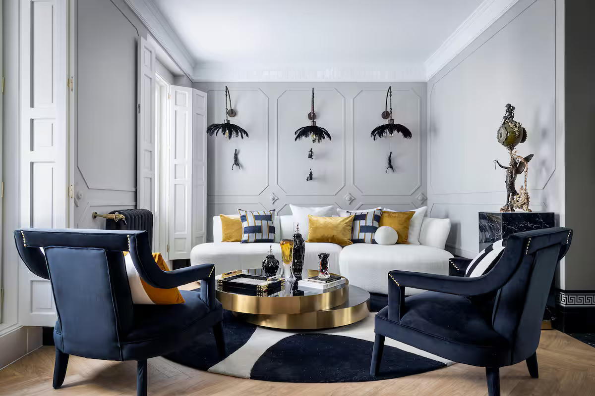 Un appartement de 180m2 au luxueux design dans un bâtiment historique