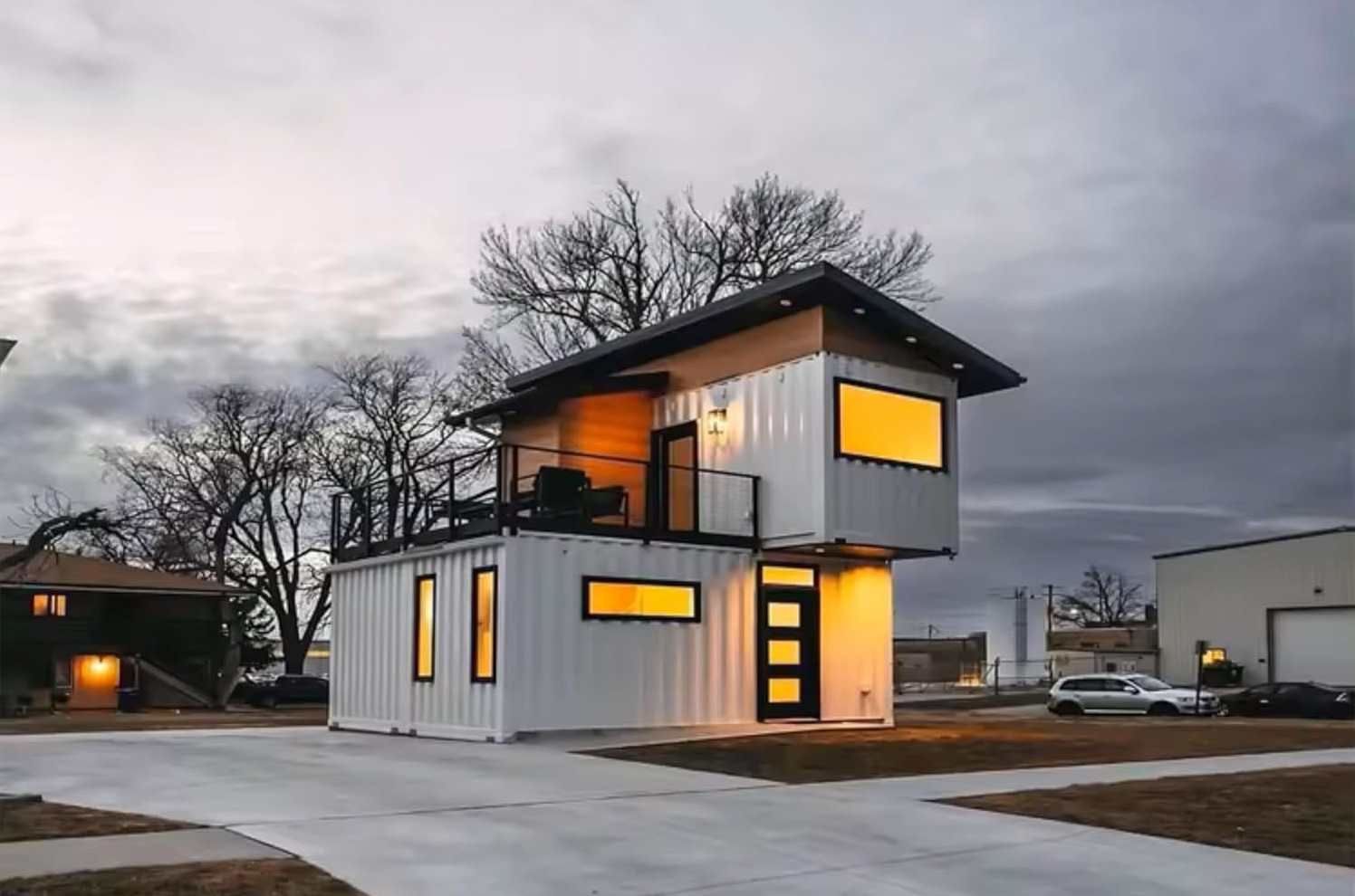 Amazon vend cette petite maison container de 45m2 en France