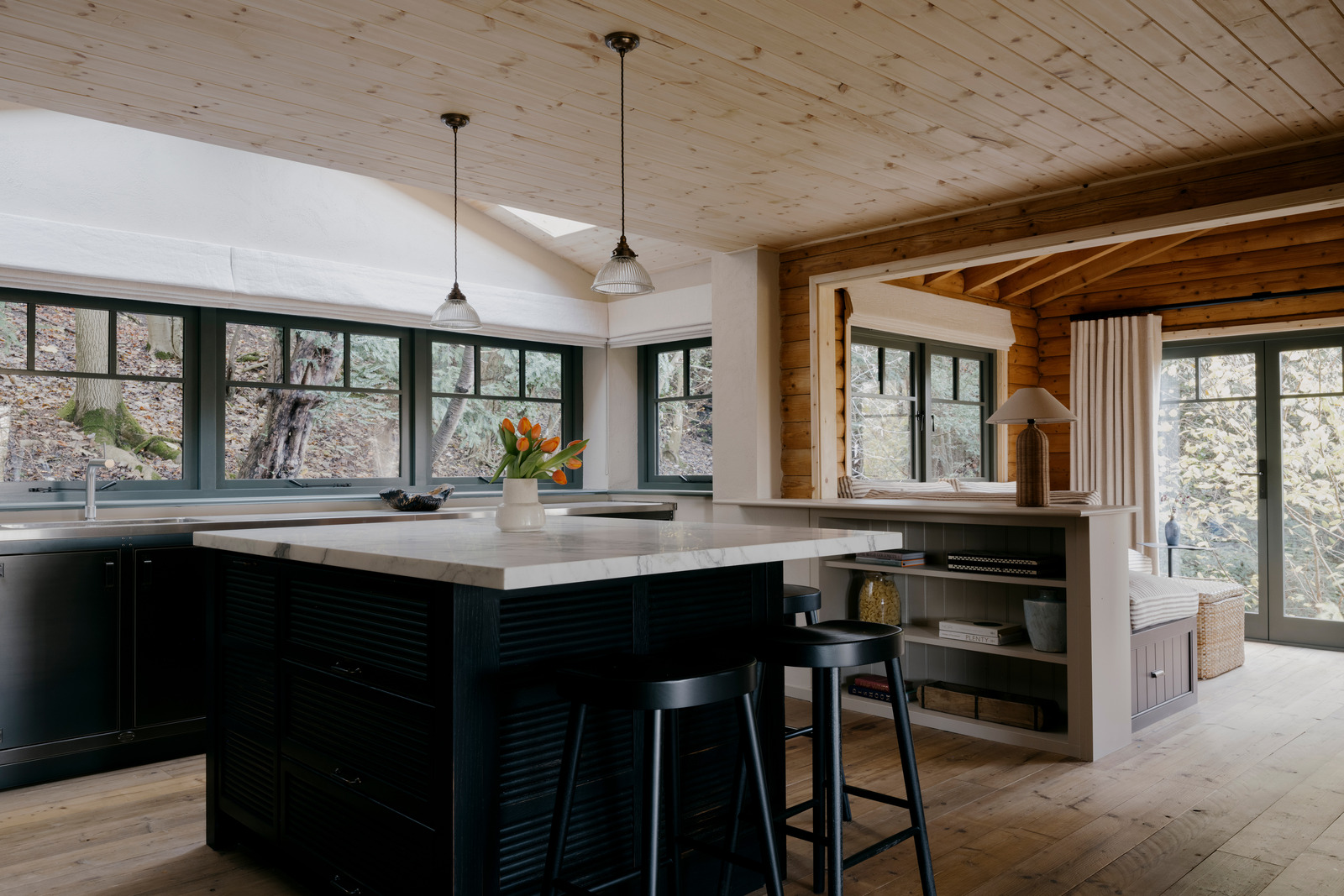 cuisine maison moderne en bois style rondins cuisine maison moderne en bois style rondins