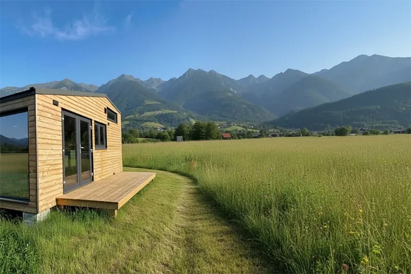 petite maison en bois 23m2 Aurora