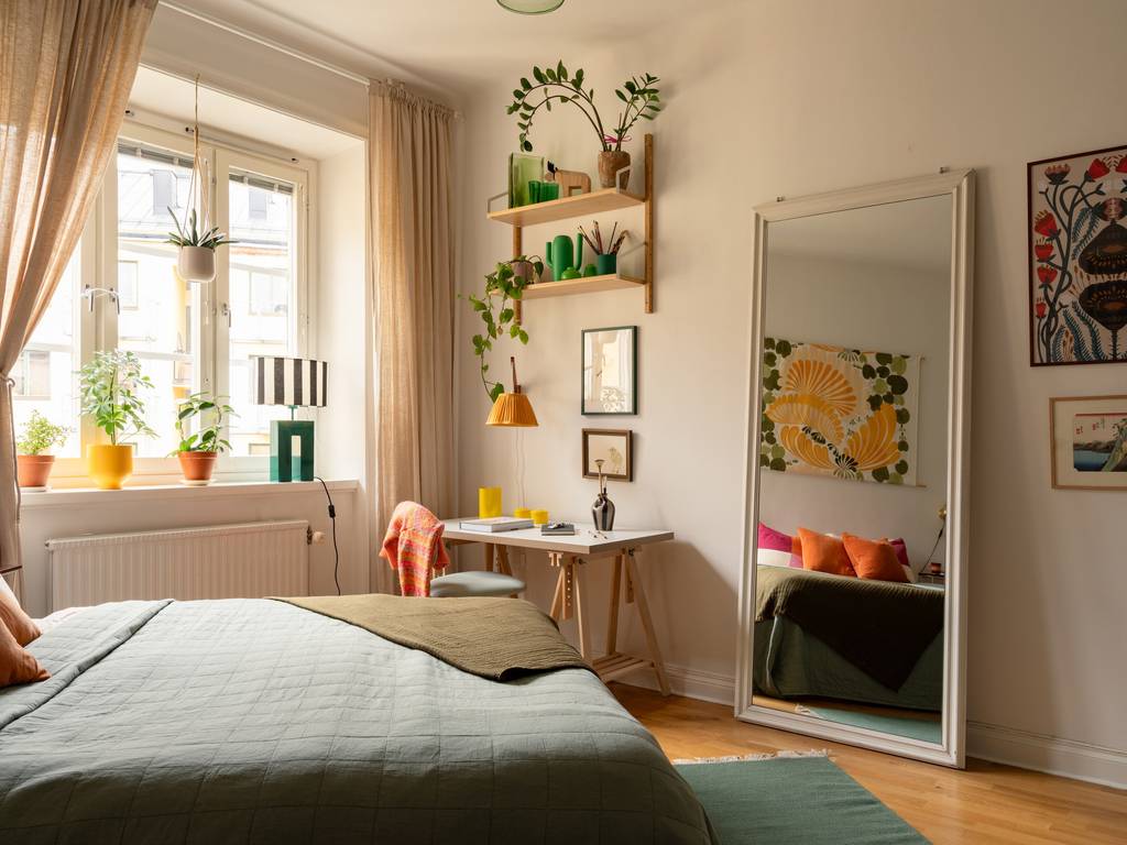 chambre appartement au design scandinave vintage chambre appartement au design scandinave vintage