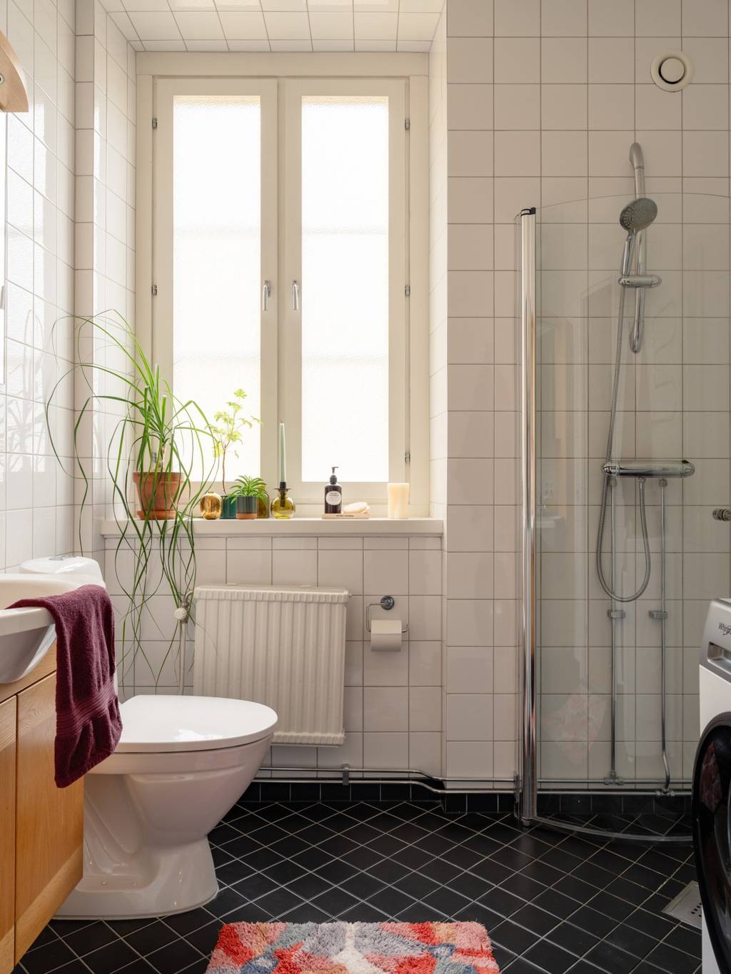 salle de bain noire et blanche salle de bain noire et blanche