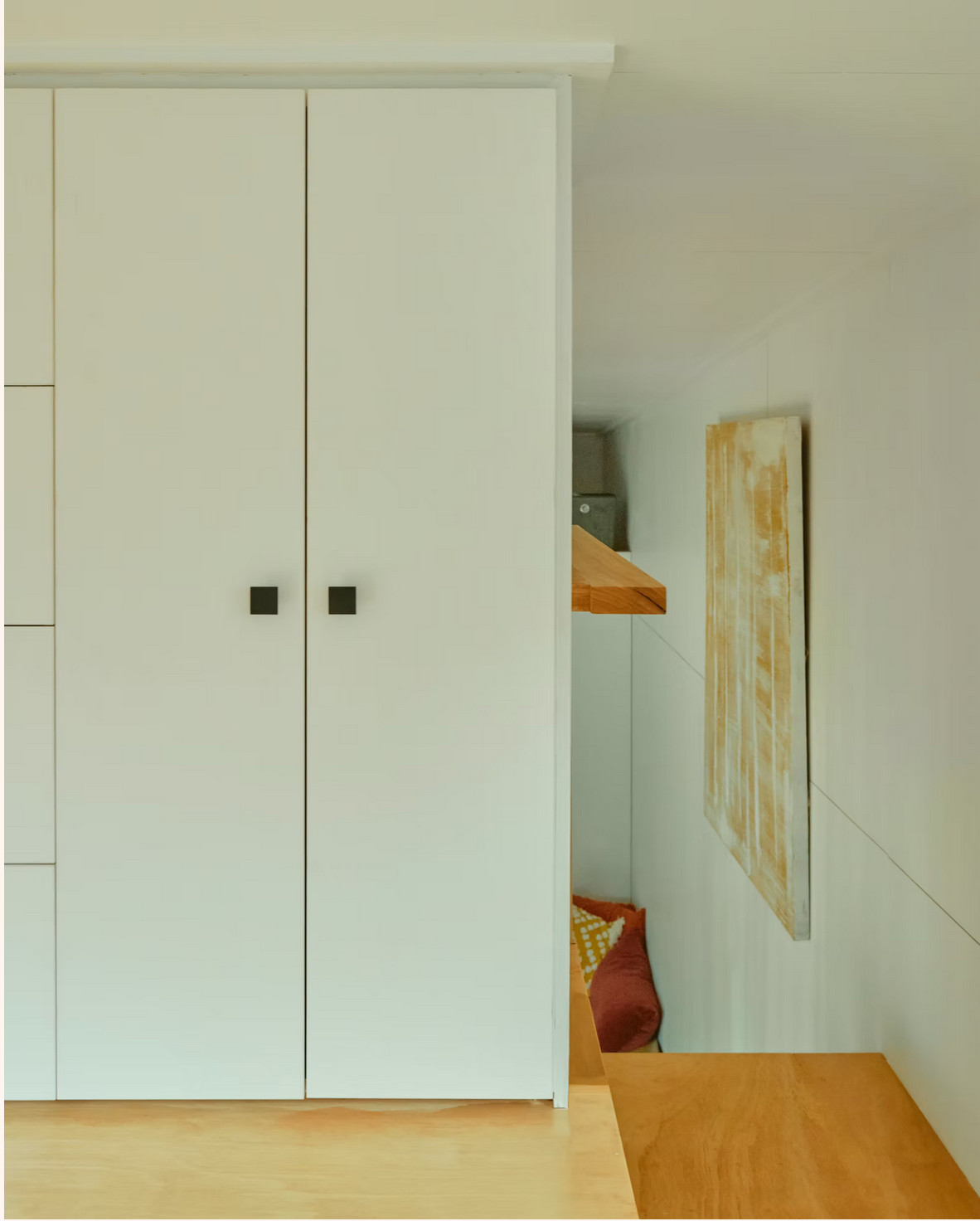 chambre mini maison mobile Caladenia Forest Creek Tinies