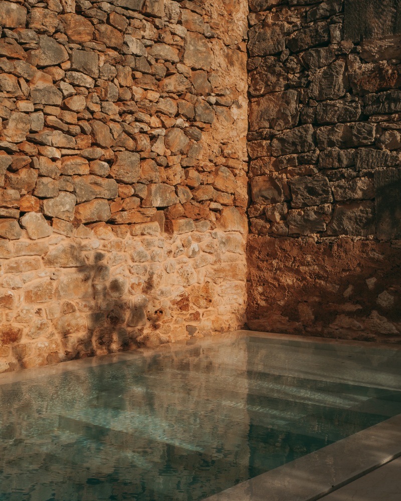 piscine sur terrasse maison ancienne Majorque piscine sur terrasse maison ancienne Majorque