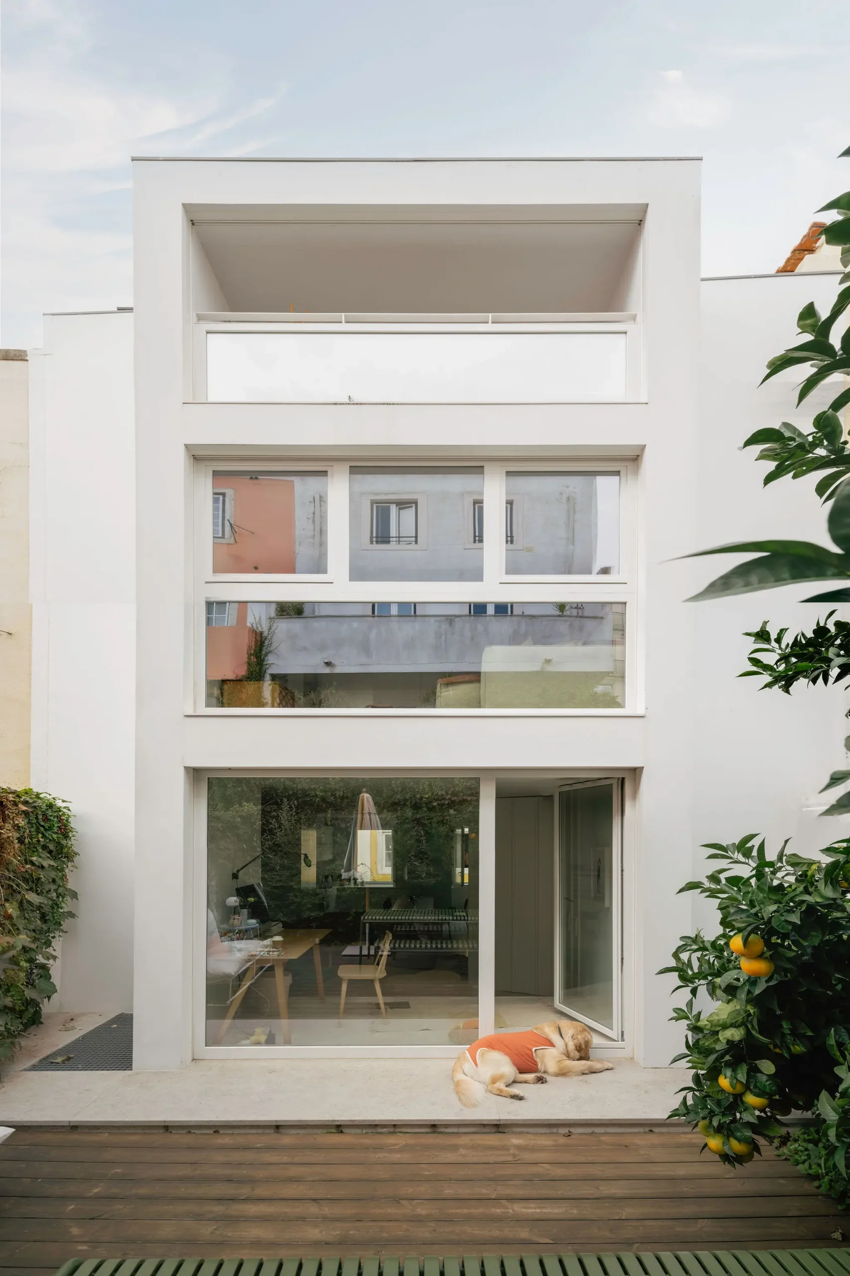 maison de ville contemporaine Lisbonne maison de ville contemporaine Lisbonne