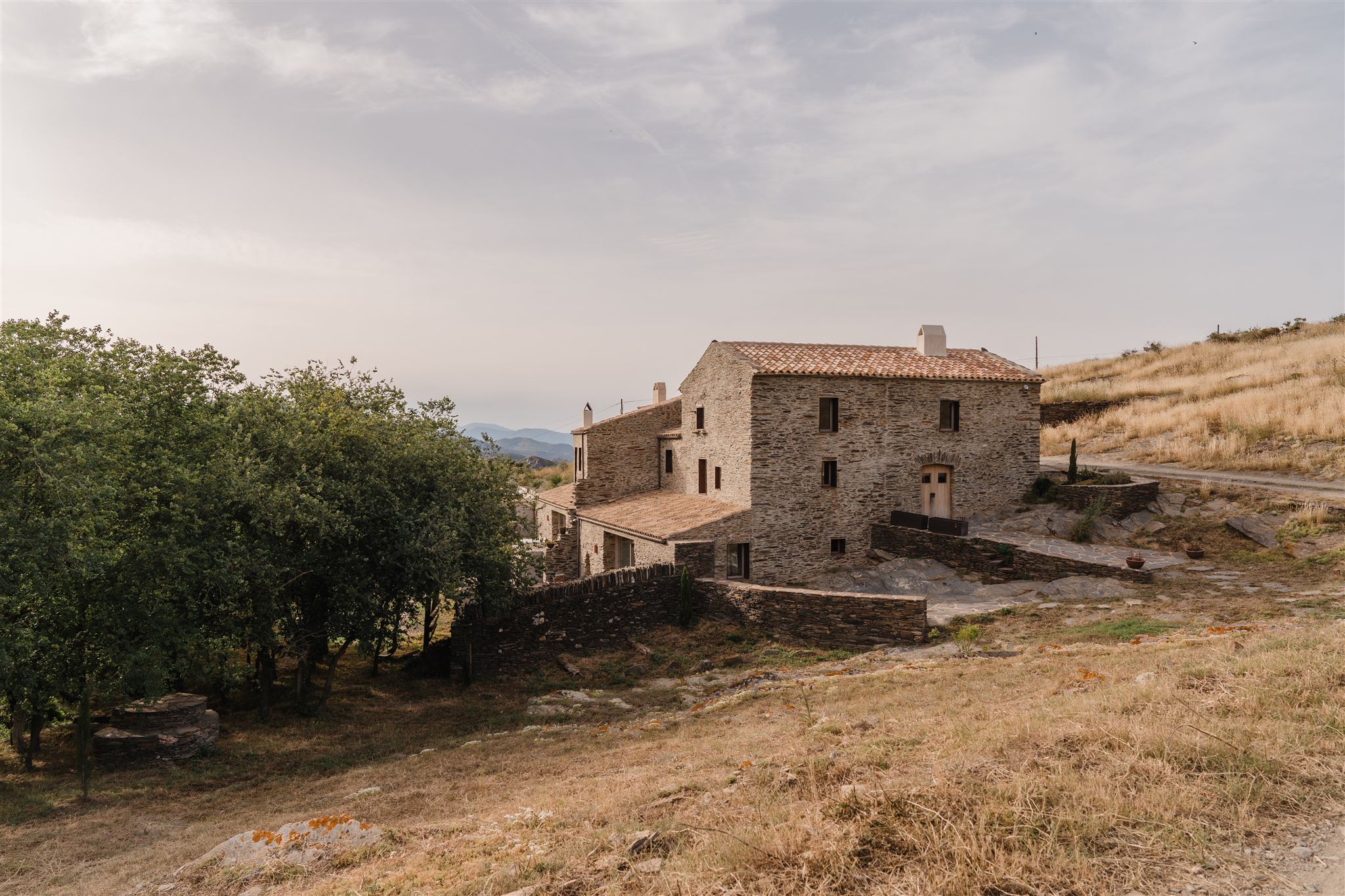 maison en pierres rénovée ancienne masia près de Cadaquès