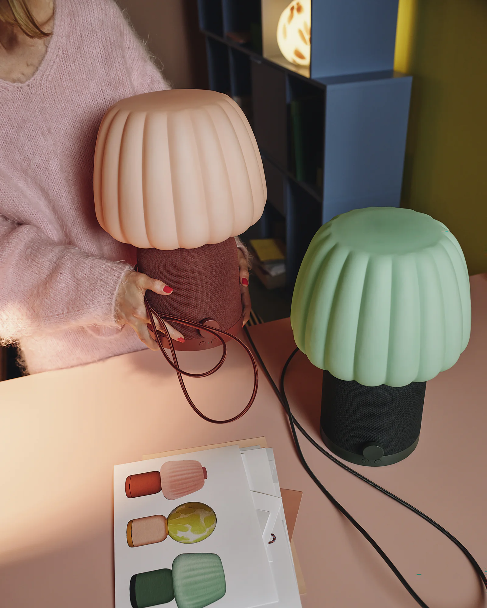 lampes et enceintes collaboration IKEA x Teklan janvier 2026 lampes et enceintes collaboration IKEA x Teklan janvier 2026