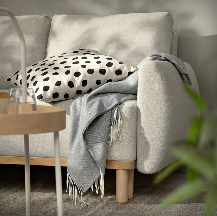 nouveau canapé convertible IKEA GRUNNARP