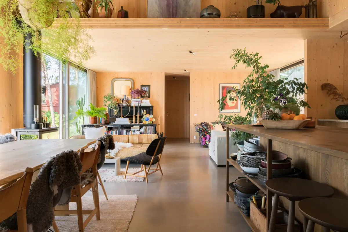 salon avec poêle maison en bois salon avec poêle maison en bois