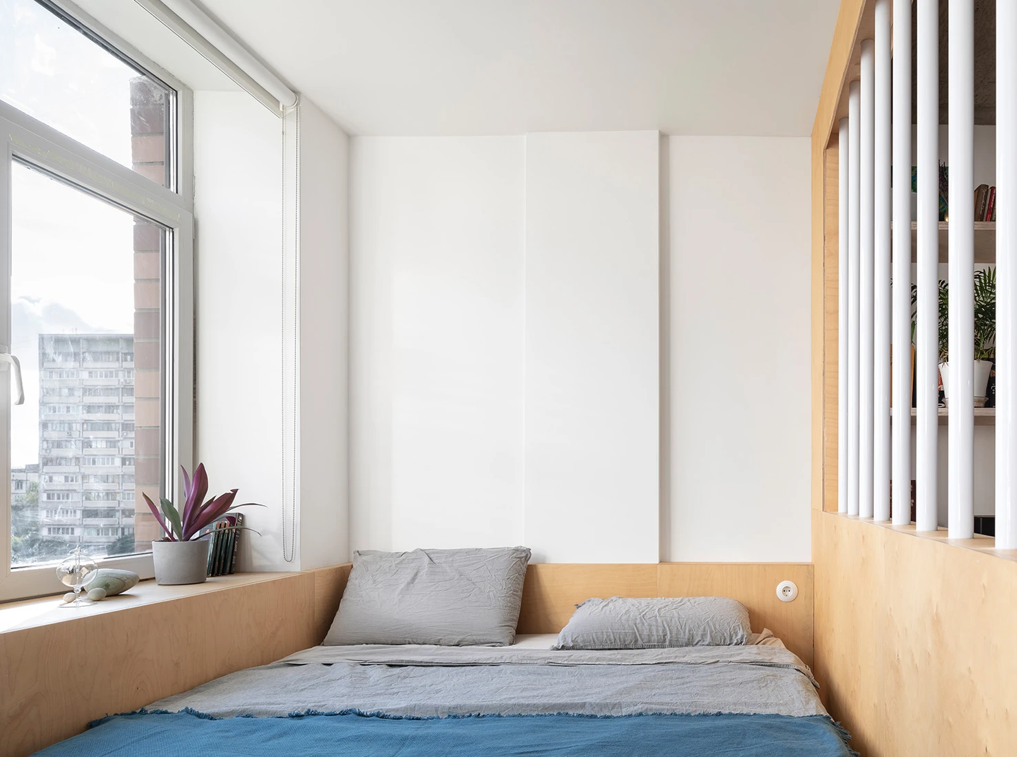 zone chambre studio 50m2