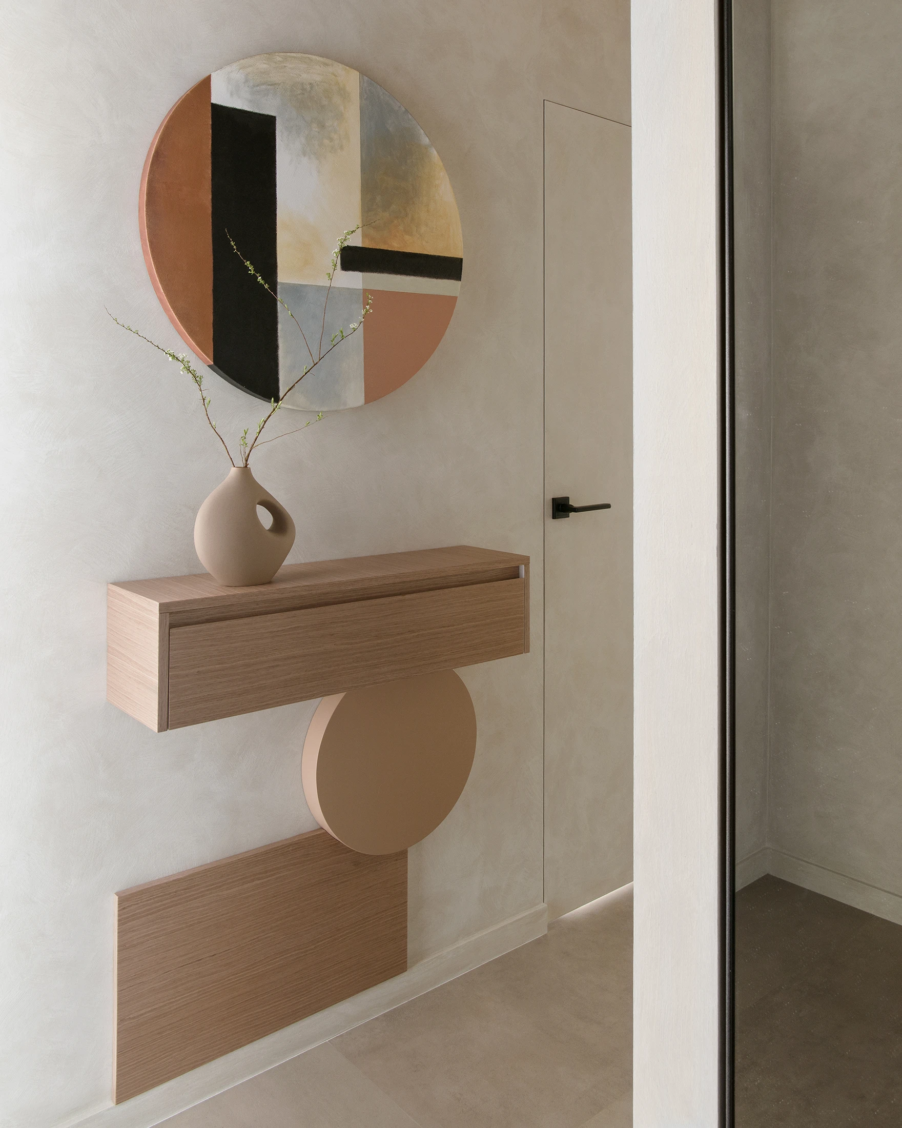 entrée petit appartement familial 57m2 décoration contemporaine entrée petit appartement familial 57m2 décoration contemporaine