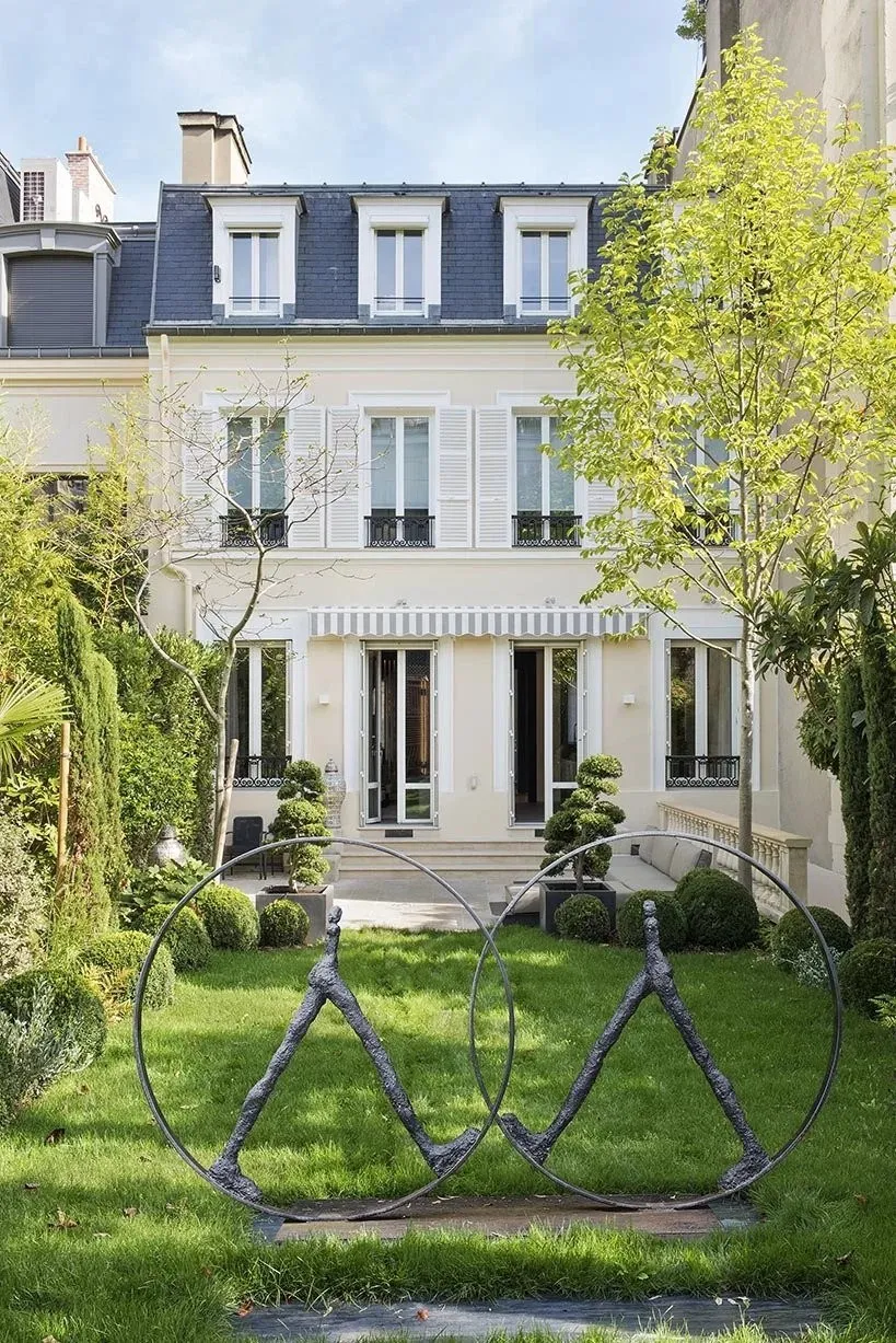 maison bourgeoise décoration contemporaine près de Paris et du bois de Boulogne maison bourgeoise décoration contemporaine près de Paris et du bois de Boulogne