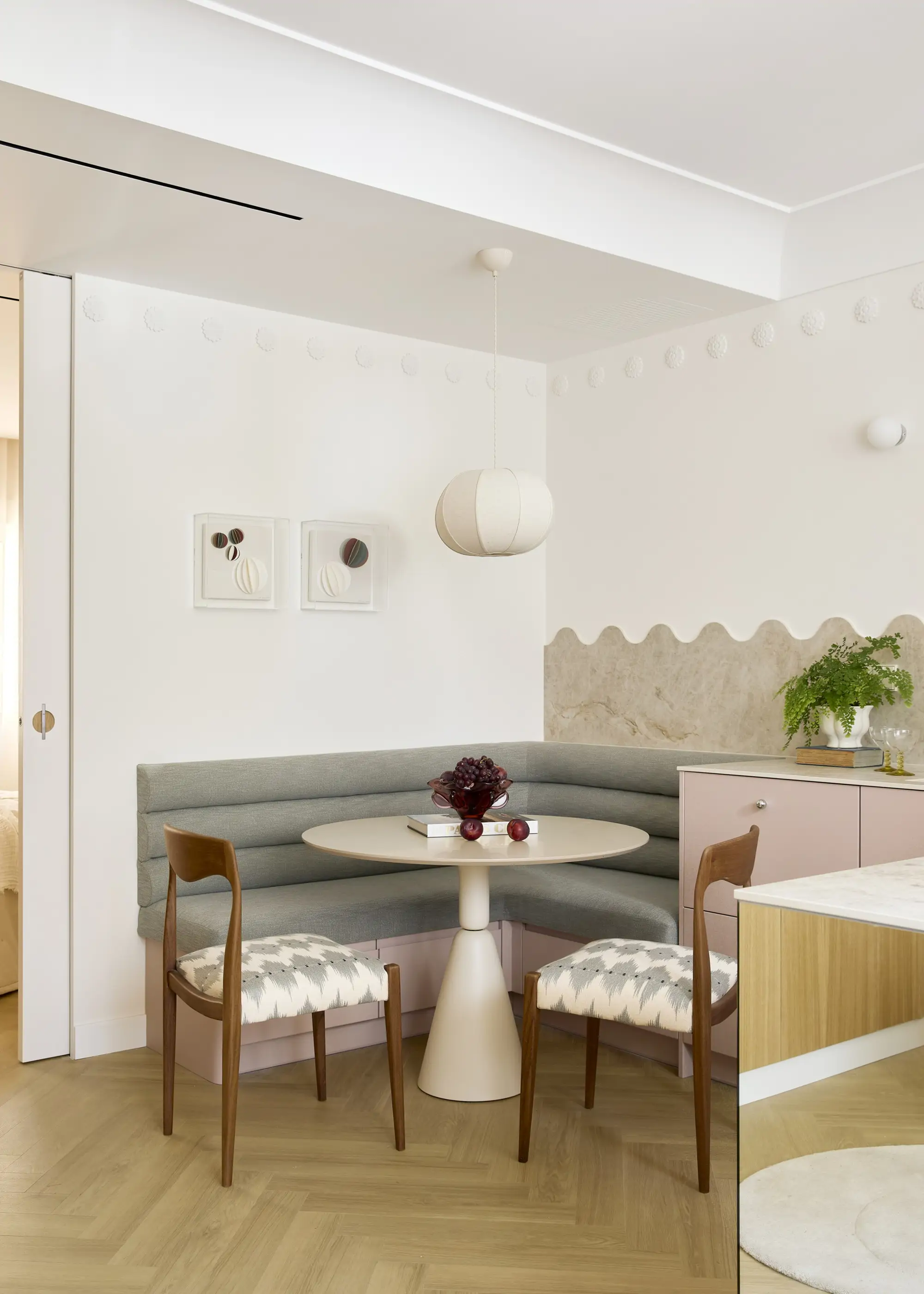 cuisine rose décoration contemporaine cuisine rose décoration contemporaine