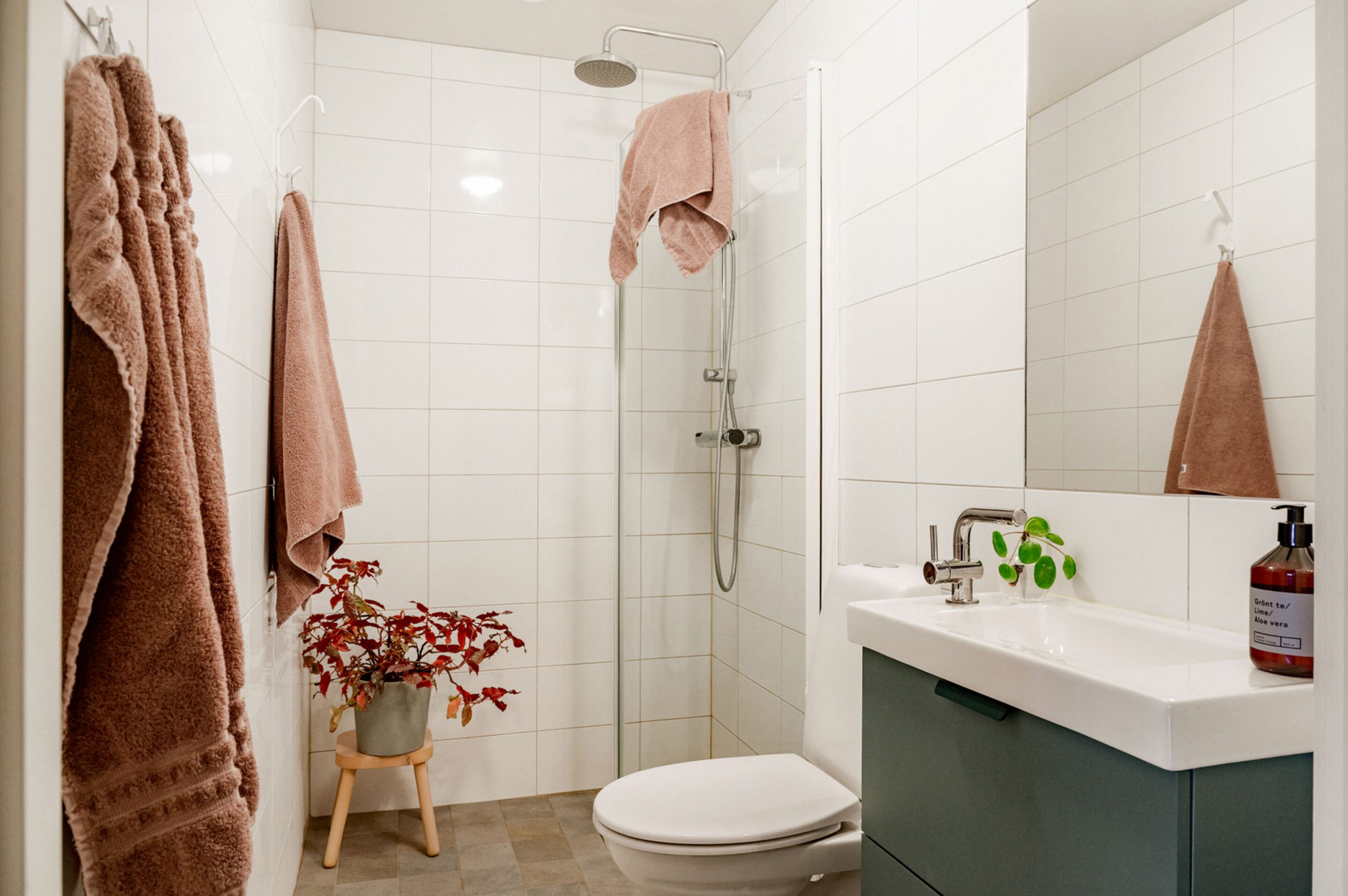 salle de bain blanche et verte salle de bain blanche et verte
