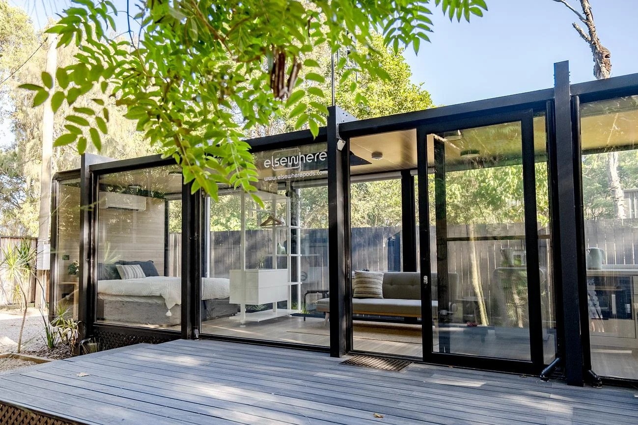 terrasse mini maison vitrée 24m2 Elsewhere