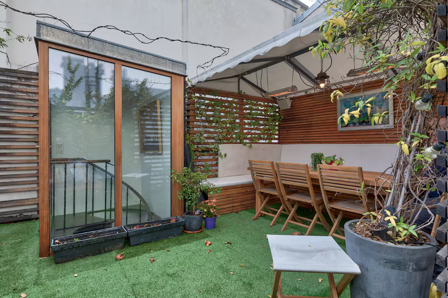 terrasse appartement Paris sur l terrasse appartement Paris sur l'île Saint Louis en triplex