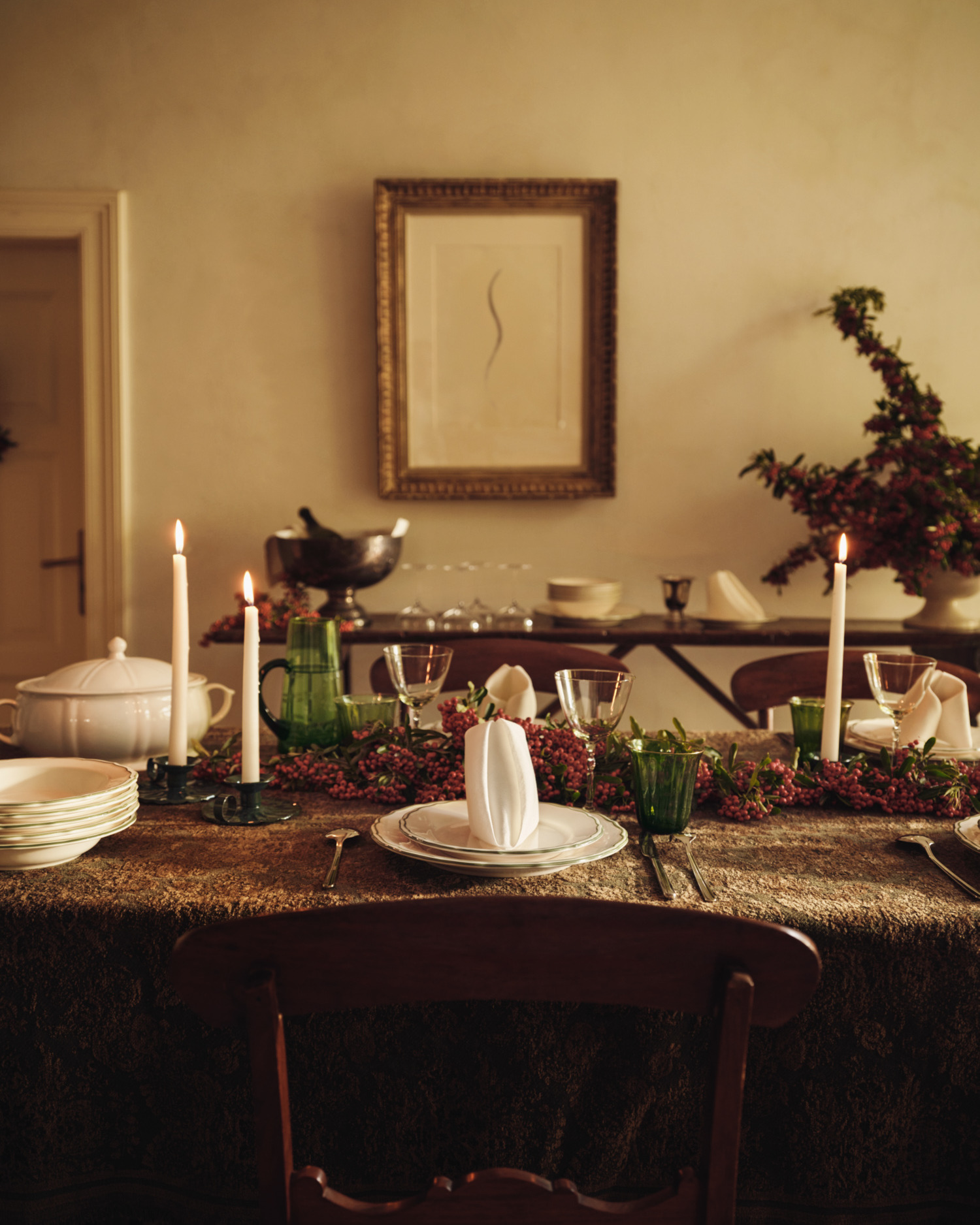 table de fête Noël Zara Home table de fête Noël Zara Home