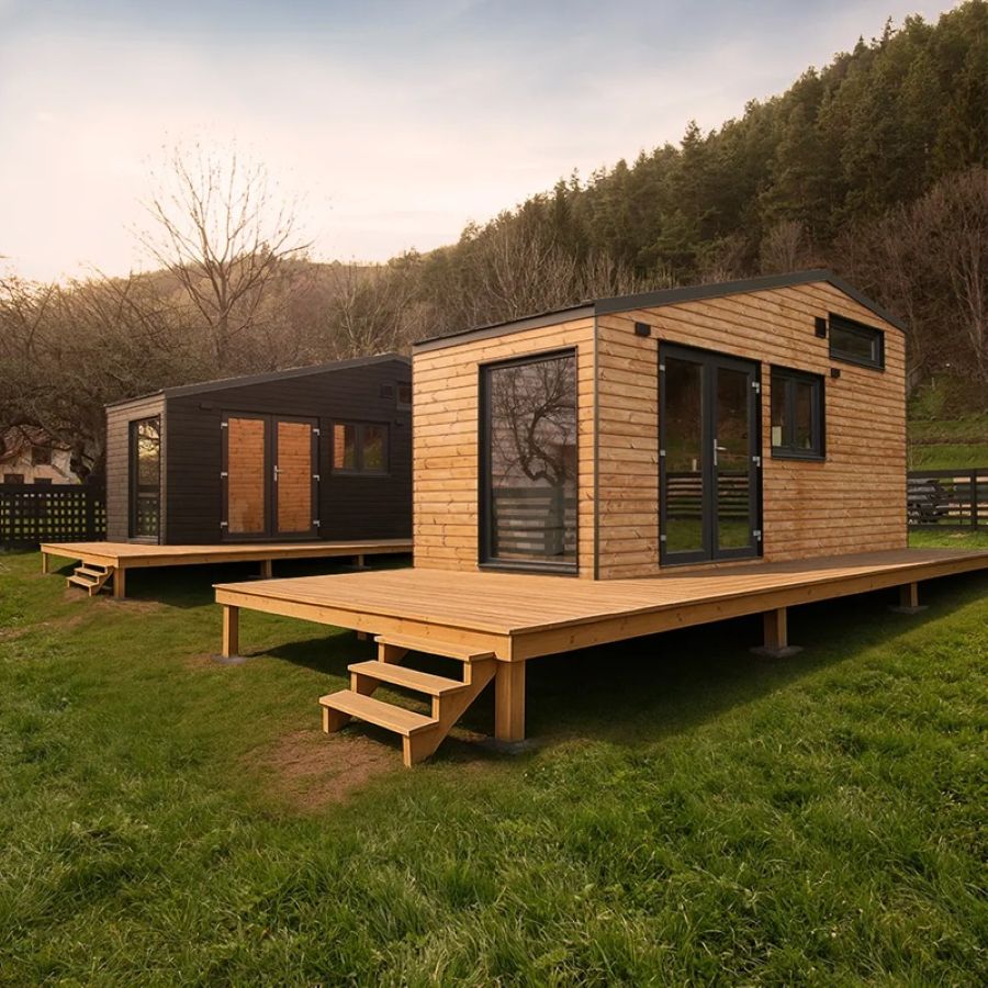 petite maison en bois 23m2 Aurora