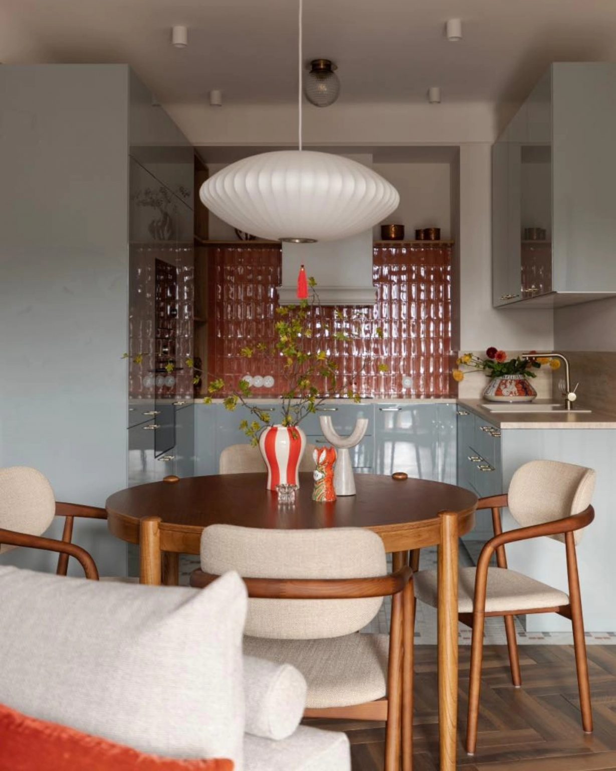 cuisine et salle à manger décoration contemporaine vintage et colorée cuisine et salle à manger décoration contemporaine vintage et colorée