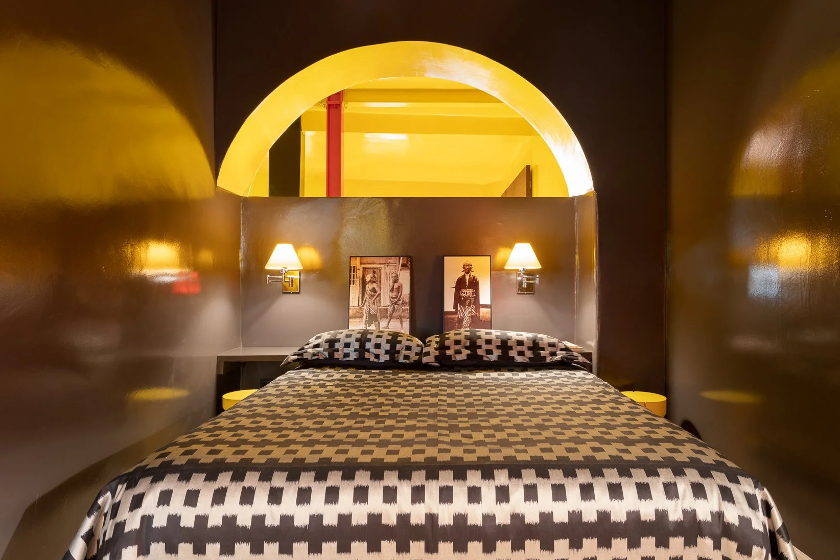 chambre décoration contemporaine jaune et grise chambre décoration contemporaine jaune et grise