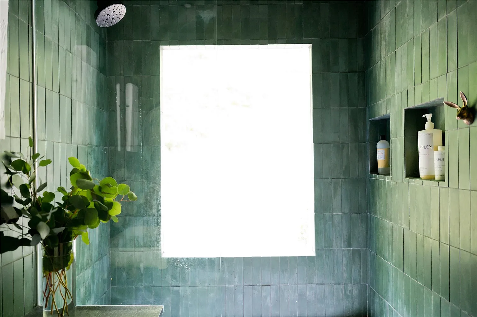 salle de bain verte salle de bain verte