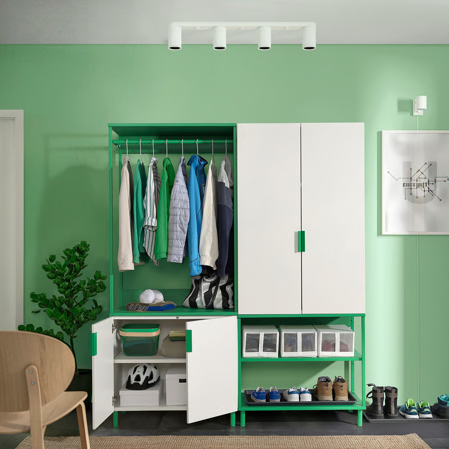 entrée aménagement petit appartement IKEA