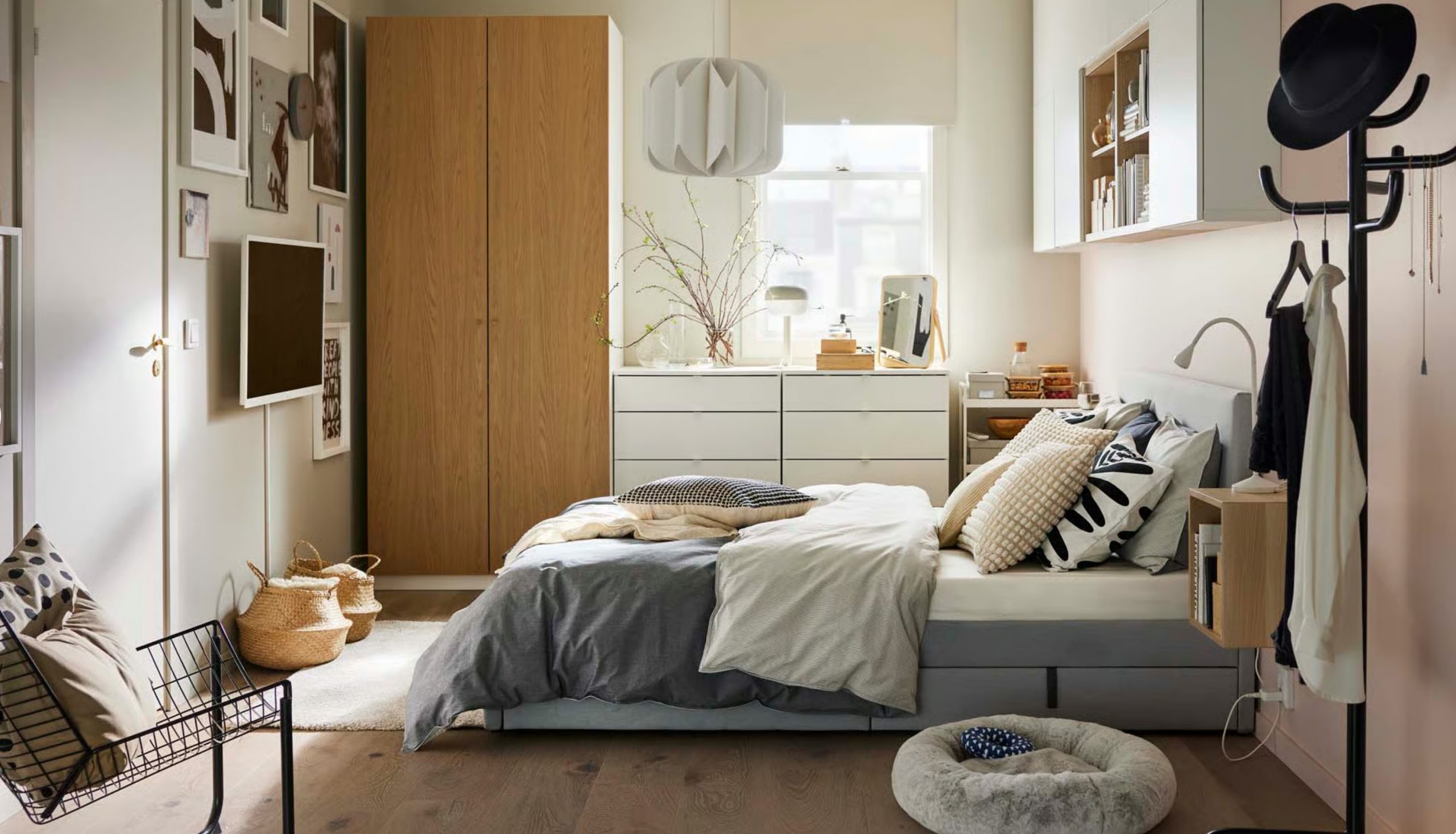 chambre IKEA tons naturels et clairs chambre IKEA tons naturels et clairs