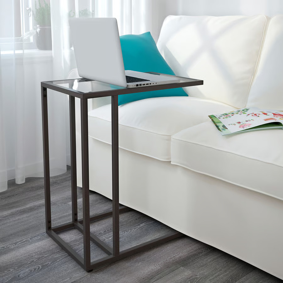 petit meuble pour ordinateur aménagement petit appartement IKEA