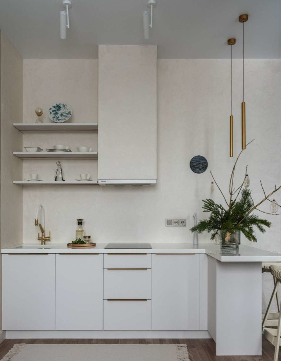 cuisine studio 28m2 décoration contemporaine