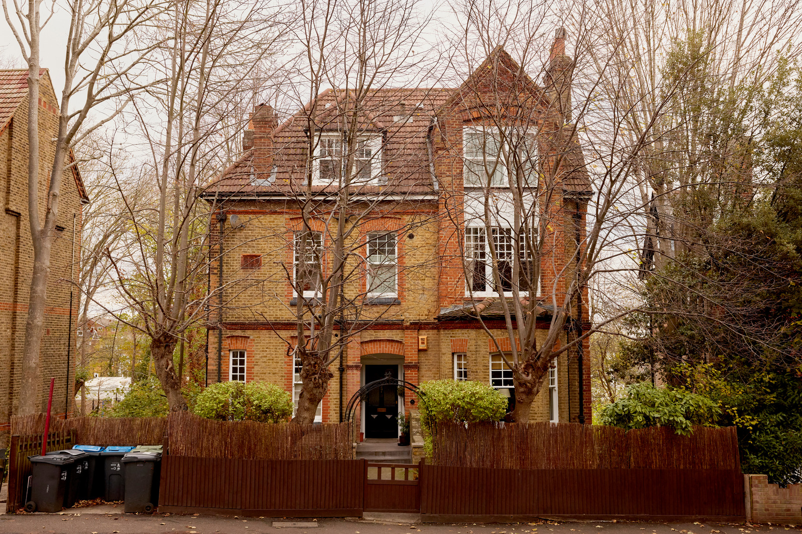 maison victorienne en briques rouges Londres maison victorienne en briques rouges Londres