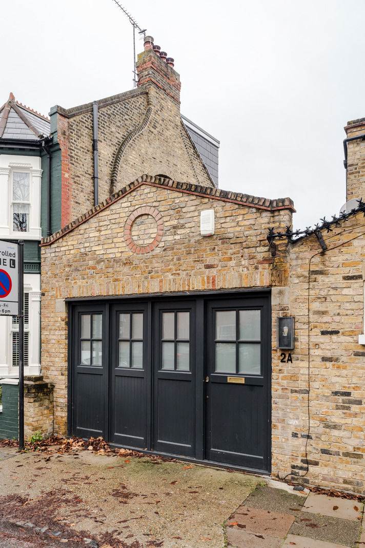 petite maison de ville Londres dans ancien entrepôt