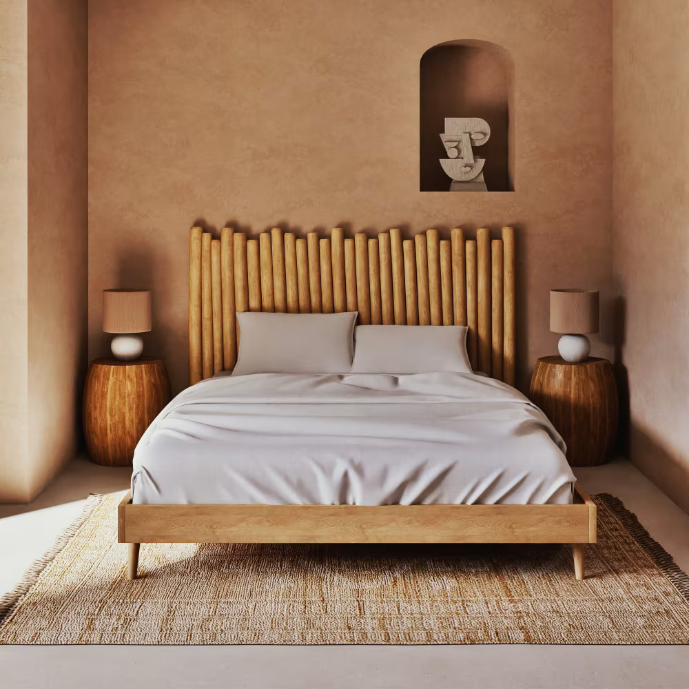 chambre Maisons du Monde mur terracotta chambre Maisons du Monde mur terracotta