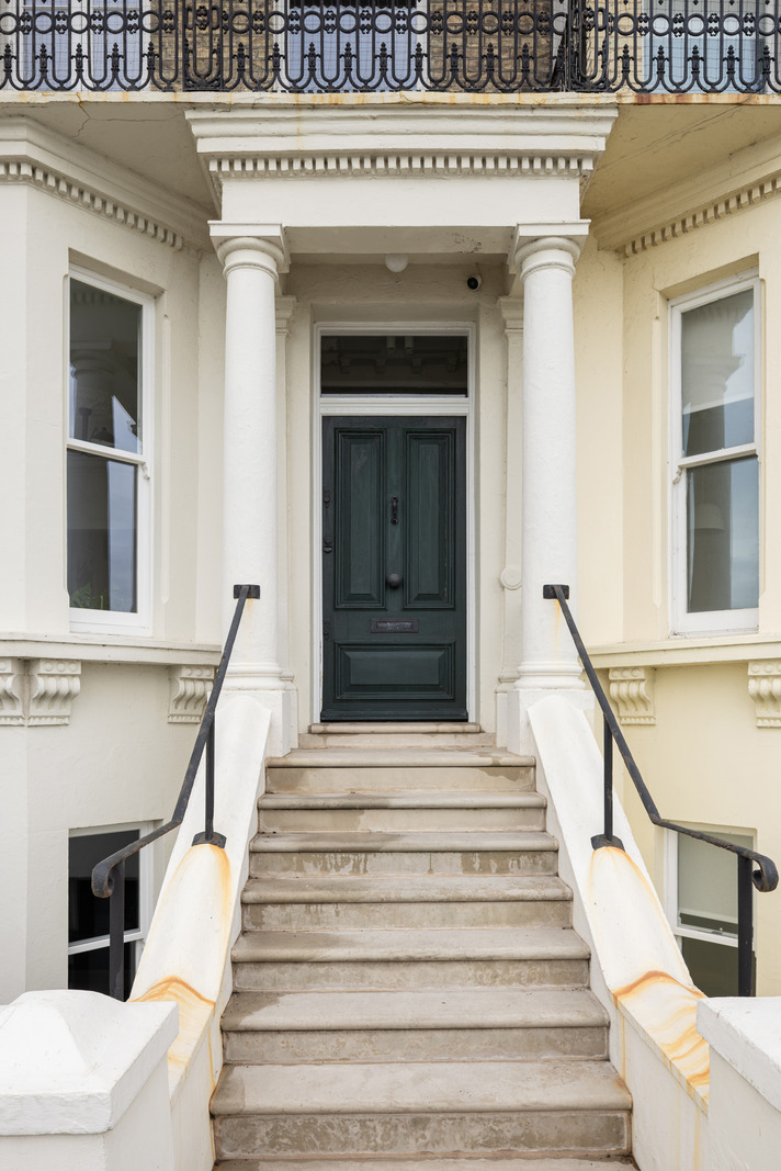 entrée maison de ville Angleterre