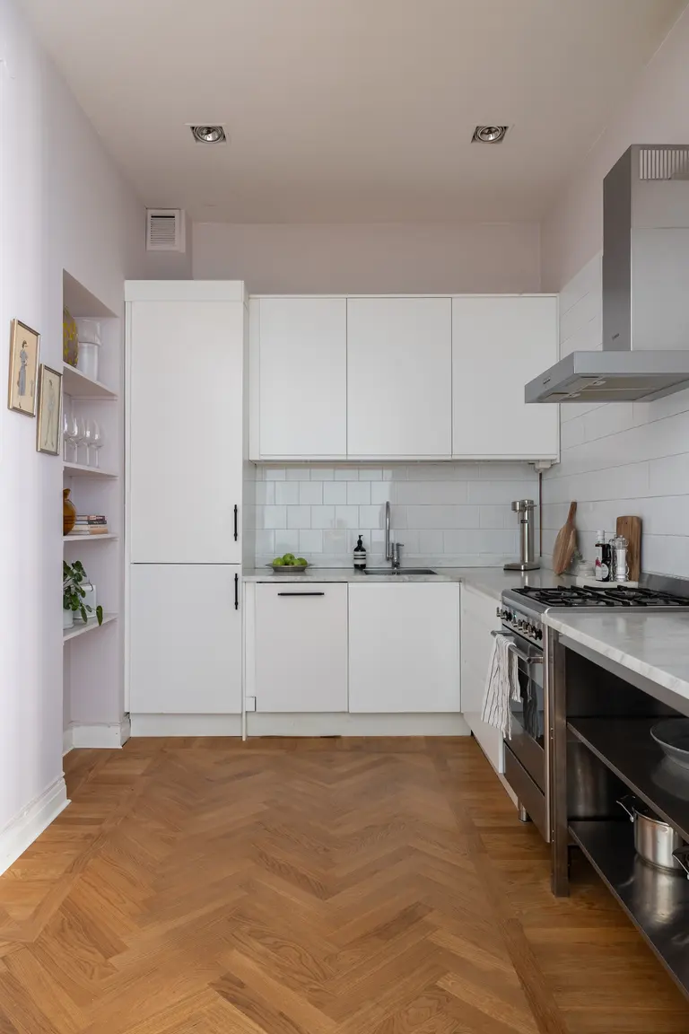 cuisine ouverte blanche design appartement 54m2 cuisine ouverte blanche design appartement 54m2