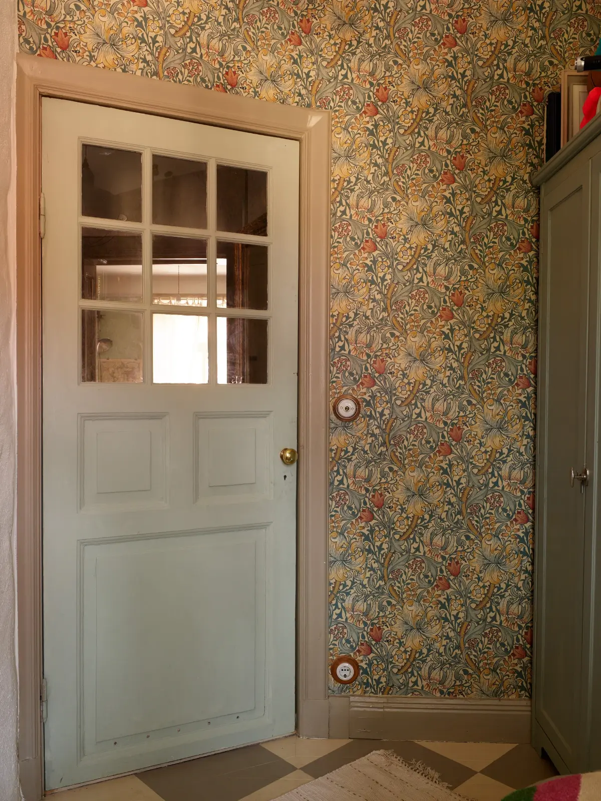 chambre vintage murs papier peint William Morris Lys d chambre vintage murs papier peint William Morris Lys d'or