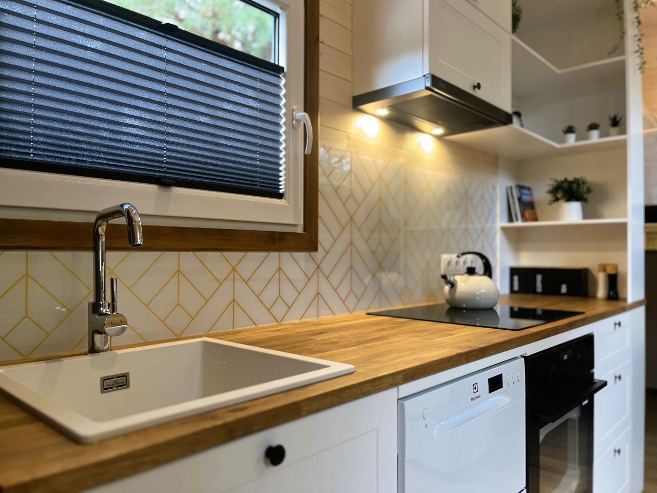 intérieur tiny house 25m2 européenne Elise par Vagabond Haven