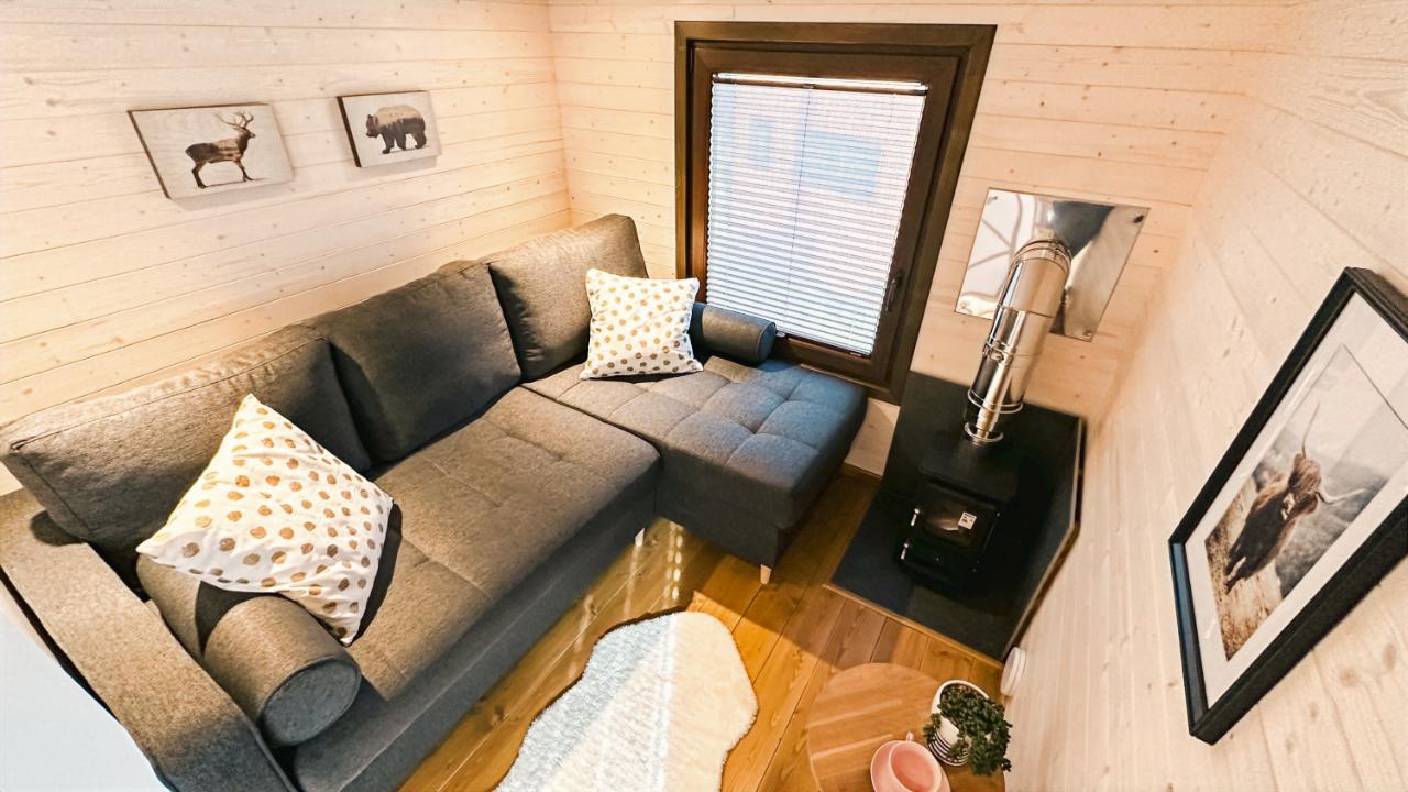 intérieur mini maison mobile 25m2 européenne Elise par Vagabond Haven