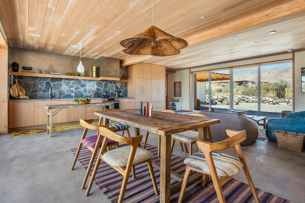 Une maison passive contemporaine au cœur du désert californien